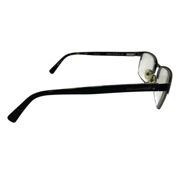 Kenneth Cole New York Black/Tortoise Rectangular Frame ONLY w/ Case + Cloth - Picture 7 of 8